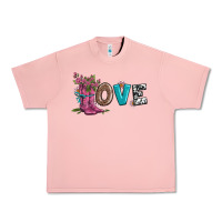 Salmon valentines day love and boots Urban Heavy Tee - AdoDesignShop
