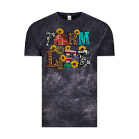 Cloud Black western farm life Vintage Tee - Artiststas