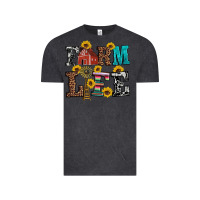 Vintage Black western farm life Vintage Tee - Artiststas