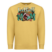 Antique Gold Football Mom Premium Sweatshirt - Bettercallsaul