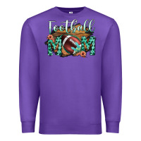 Purple Football Mom Premium Sweatshirt - Bettercallsaul