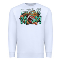 White Football Mom Premium Sweatshirt - Bettercallsaul