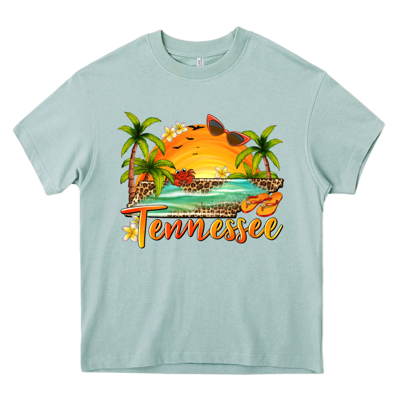 Tennessee Summer Billie Wilder Heavy Core Tee by texasbilliewilder | Teevron