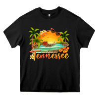 Black tennessee summer billie wilder Heavy Core Tee - texasbilliewilder
