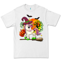 White halloween unicorn Premium Tee - Zillion Design Studio