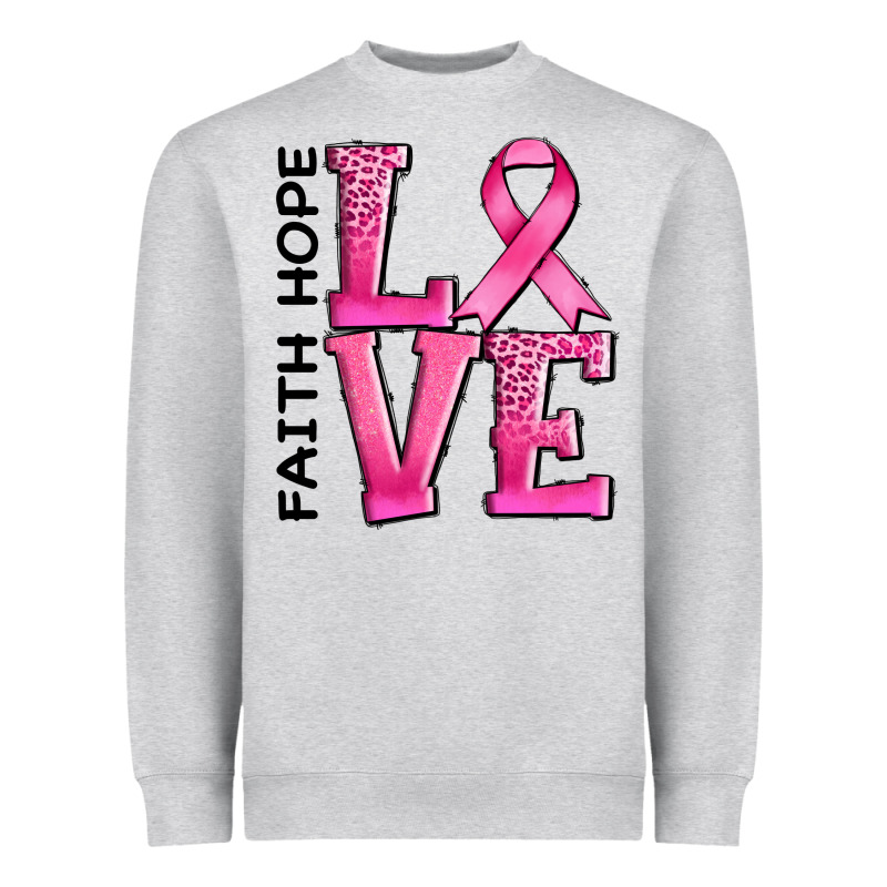 Faith Hope Love Heavyweight Sweatshirt by AdoDesignShop | Teevron