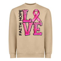 Mushroom faith hope love Heavyweight Sweatshirt - AdoDesignShop