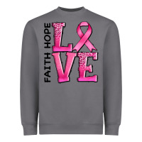 Storm faith hope love Heavyweight Sweatshirt - AdoDesignShop