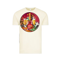 Vintage Arctic christmas champagne bottle and champagne's Vintage Tee - AdoDesignShop