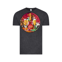 Christmas Champagne Bottle And Champagne's Vintage Tee | Teevron