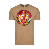 Vintage Coffee christmas champagne bottle and champagne's Vintage Tee - AdoDesignShop