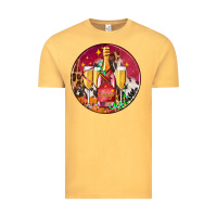 Vintage Mustard christmas champagne bottle and champagne's Vintage Tee - AdoDesignShop