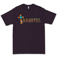 Plum thankful pumpkin cross Premium Tee - RanaPortraitStore