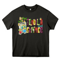 Asphalt tequila and summer Heavy Core Tee - texasbilliewilder