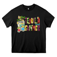 Black tequila and summer Heavy Core Tee - texasbilliewilder