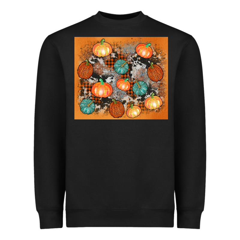 Cowhide Pumpkin Heavyweight Sweatshirt by AdoDesignShop | Teevron