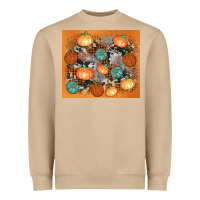 Mushroom cowhide pumpkin Heavyweight Sweatshirt - AdoDesignShop