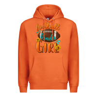 Carrot Football kinda Girl Premium Hoodie - NancyCooperArtShop
