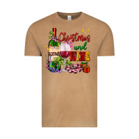 Vintage Camel Christmas and wine Vintage Tee - AdoDesignShop