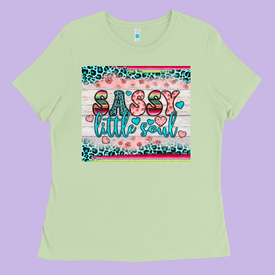 Sassy Little Soul Ladies Tee Designed By Jahusdesignshop