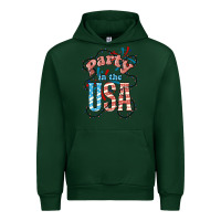 Forest Green Party in the USA 4th of july Urban Hoodie - HowdyJamesFarm