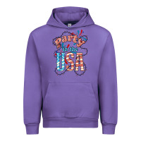 Tulip Party in the USA 4th of july Urban Hoodie - HowdyJamesFarm