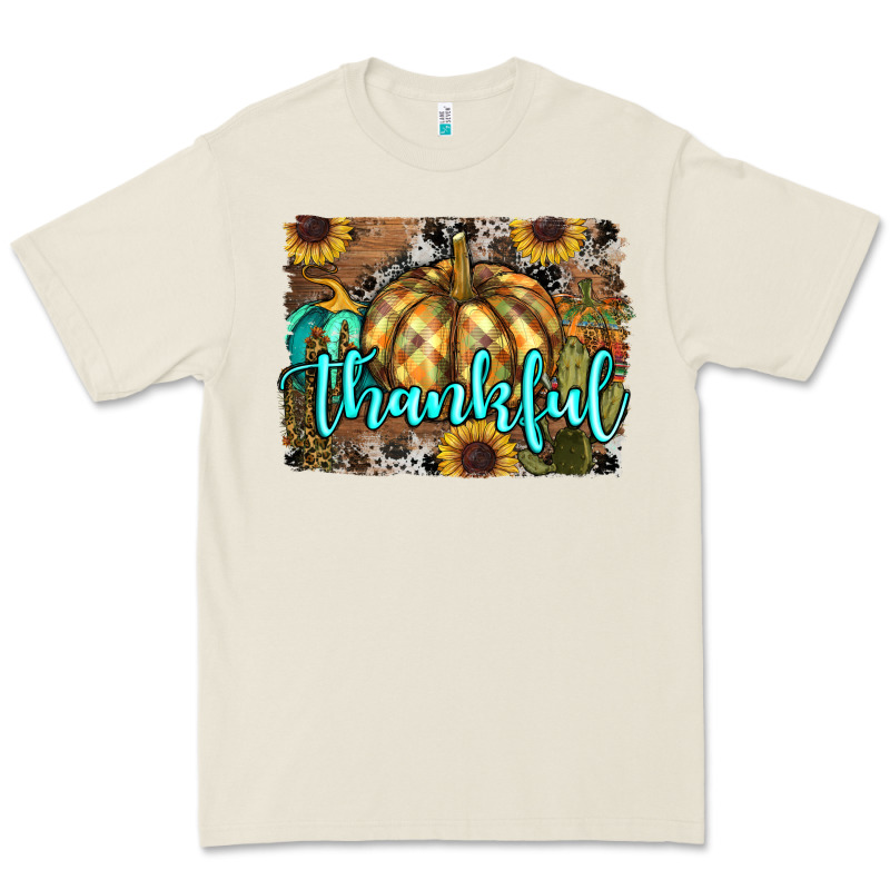 Thankful Pumpkin Premium Tee by RanaPortraitStore | Teevron