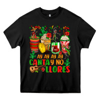 Black ay ay ay ay canta y no llores coffee cups Heavy Core Tee - Zillion Design Studio