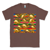 Chestnut tacos and sunflowers with serape leopard background Classic Tee - BarkalooDesign