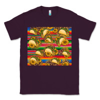 Plum tacos and sunflowers with serape leopard background Classic Tee - BarkalooDesign
