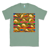 Sage tacos and sunflowers with serape leopard background Classic Tee - BarkalooDesign
