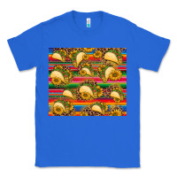 True Royal tacos and sunflowers with serape leopard background Classic Tee - BarkalooDesign