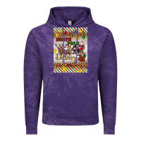 Cloud Purple christmas north pole delivery Vintage Hoodie - Artiststas