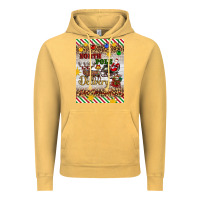 Vintage Mustard christmas north pole delivery Vintage Hoodie - Artiststas