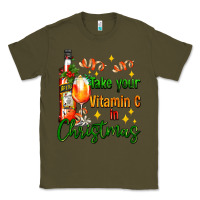 Army Green take your vitamin c in christmas Classic Tee - AdoDesignShop