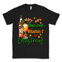 Black take your vitamin c in christmas Classic Tee - AdoDesignShop