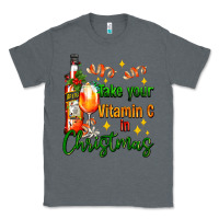 Charcoal Heather take your vitamin c in christmas Classic Tee - AdoDesignShop