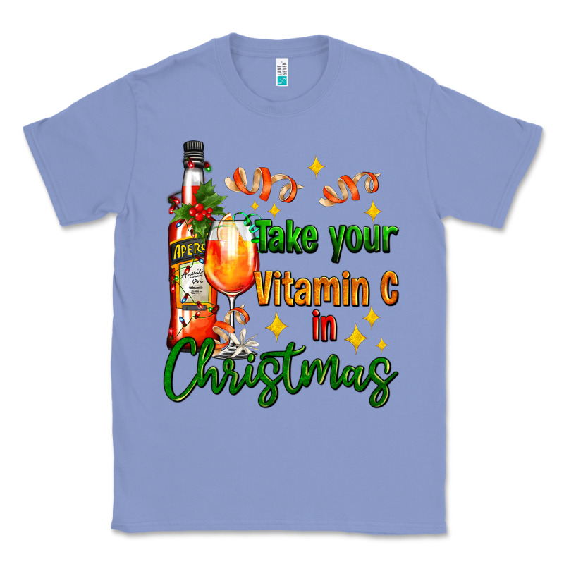 Take Your Vitamin C In Christmas Classic Tee by AdoDesignShop | Teevron