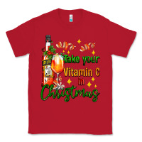 Red take your vitamin c in christmas Classic Tee - AdoDesignShop