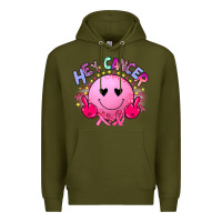 Army Green hey cancer Premium Hoodie - JahusDesignShop