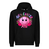 Black hey cancer Premium Hoodie - JahusDesignShop