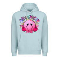 Blue Mist hey cancer Premium Hoodie - JahusDesignShop