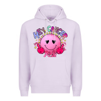 Lilac hey cancer Premium Hoodie - JahusDesignShop