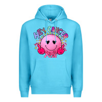 Ocean Blue hey cancer Premium Hoodie - JahusDesignShop