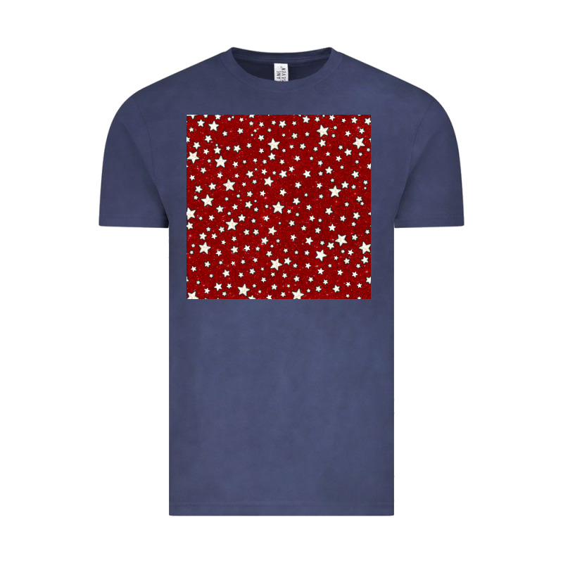 Glitter 4th Of July Seamless Pattern Vintage Tee by BundleAndBundleShop | Teevron