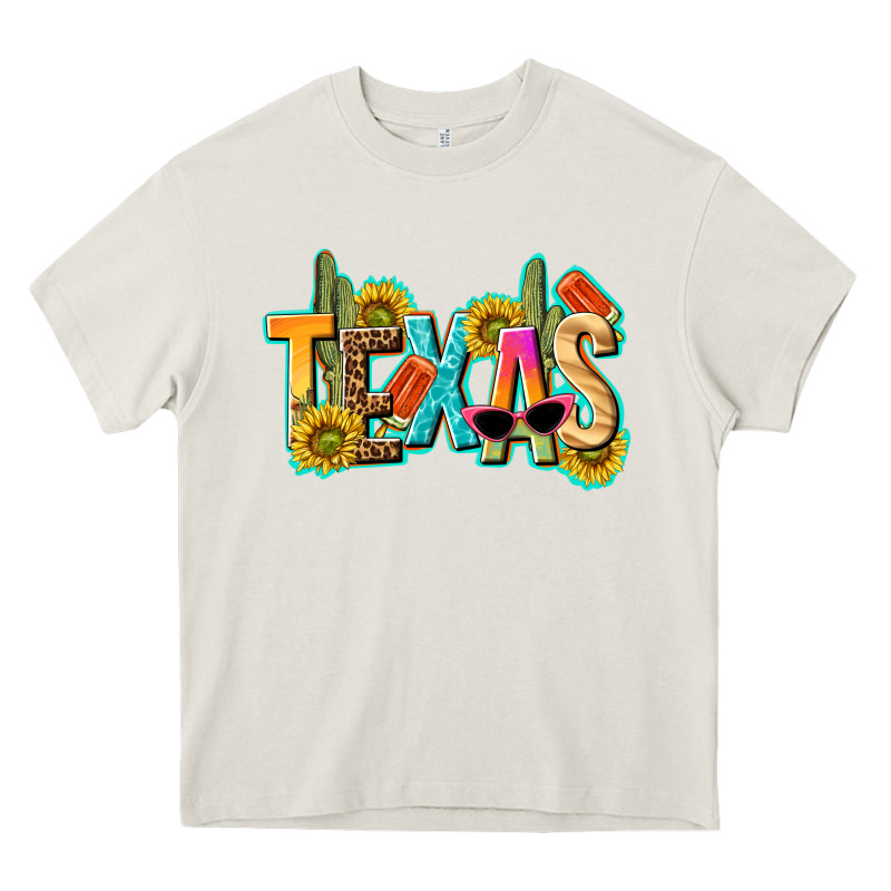 Texas Summer Heavy Core Tee by texasbilliewilder | Teevron