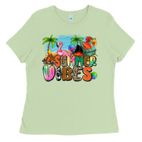 Matcha summer vibes camp Ladies Tee - Zillion Design Studio