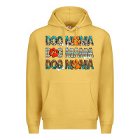 Antique Gold Dog Mama Premium Hoodie - texasbilliewilder