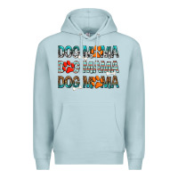 Blue Mist Dog Mama Premium Hoodie - texasbilliewilder