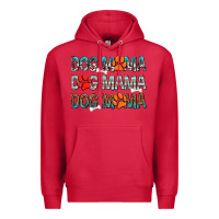 Cardinal Dog Mama Premium Hoodie - texasbilliewilder